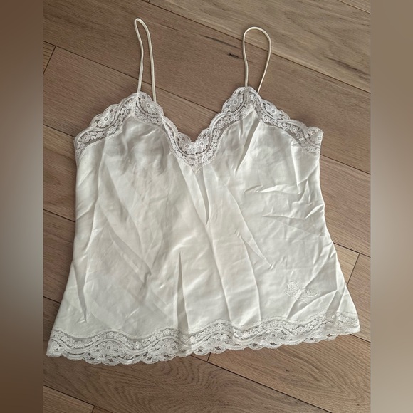Vintage Dior ❤️ Christian Dior satin lace camisole size small - Picture 7 of 14